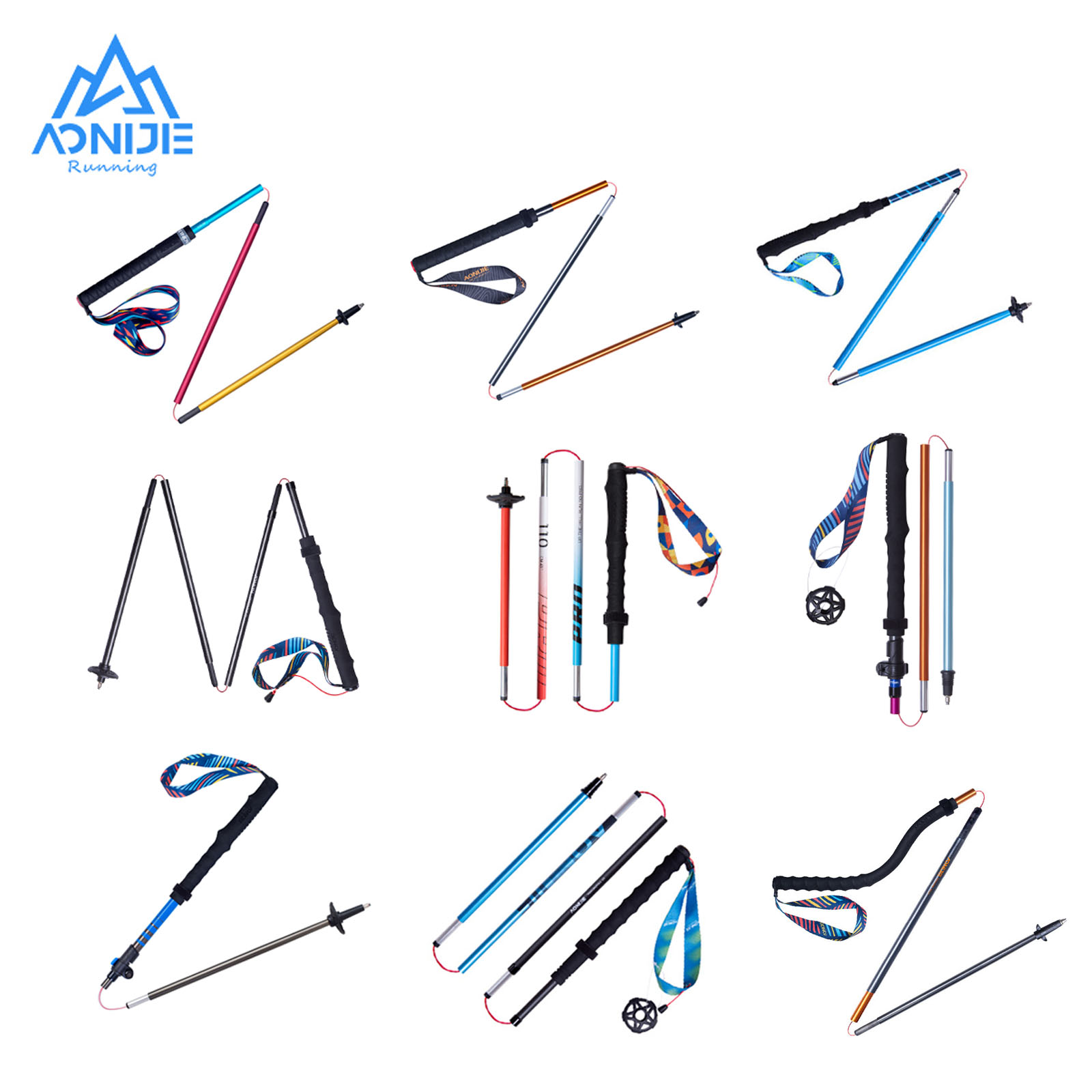 Trekking Pole Carbon - AONIJIE-جميع أنواع أعمدة المشي لمسافات طويلة