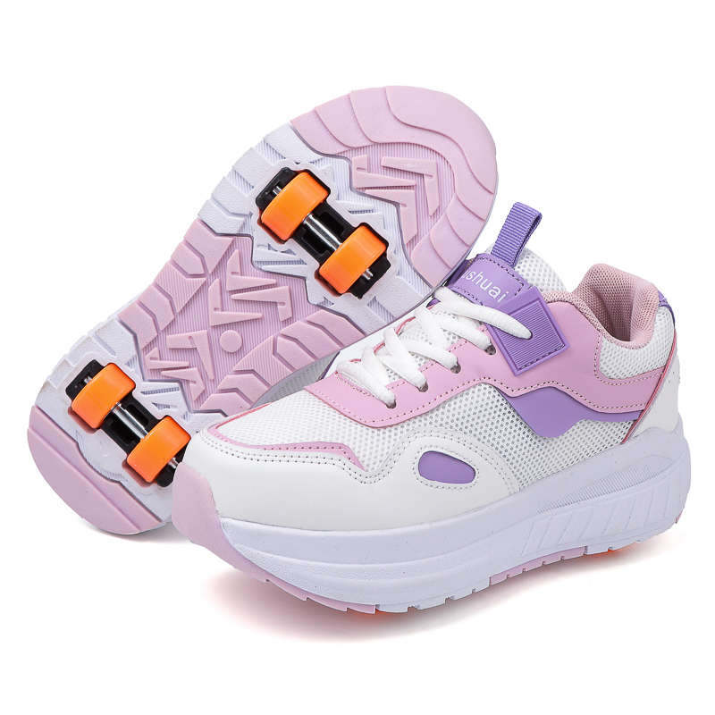 Running Shoes Women - أحذية رياضية للأطفال بعجلات قابلة للفصل،