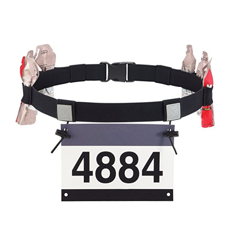 Race Bib - حزام خصر لحمل أرقام السباقات الرياضية