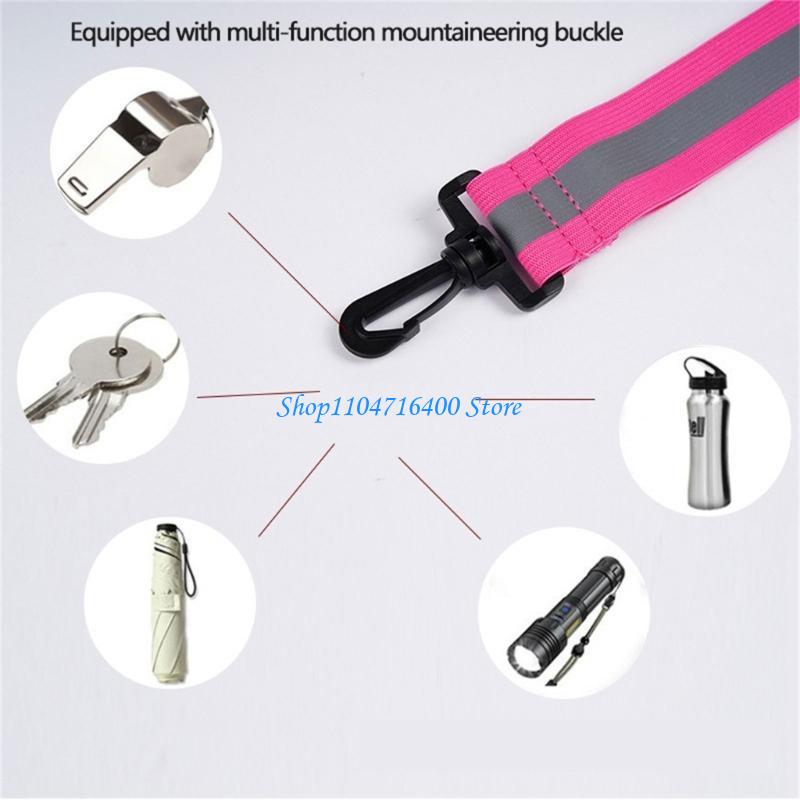 y1gd حزام عاكس للضوء LED عالي  - مراجعة Running Visibility Gear وسعره