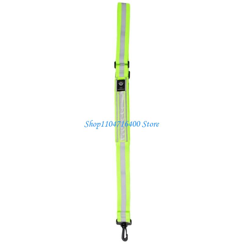 y1gd حزام عاكس للضوء LED عالي  - مراجعة Running Visibility Gear وسعره