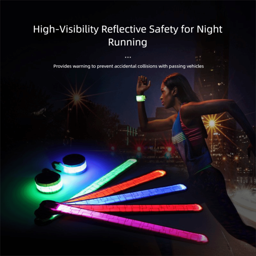 شريط ذراع للجري الليلي بتصميم  - مراجعة Running Visibility Gear وسعره