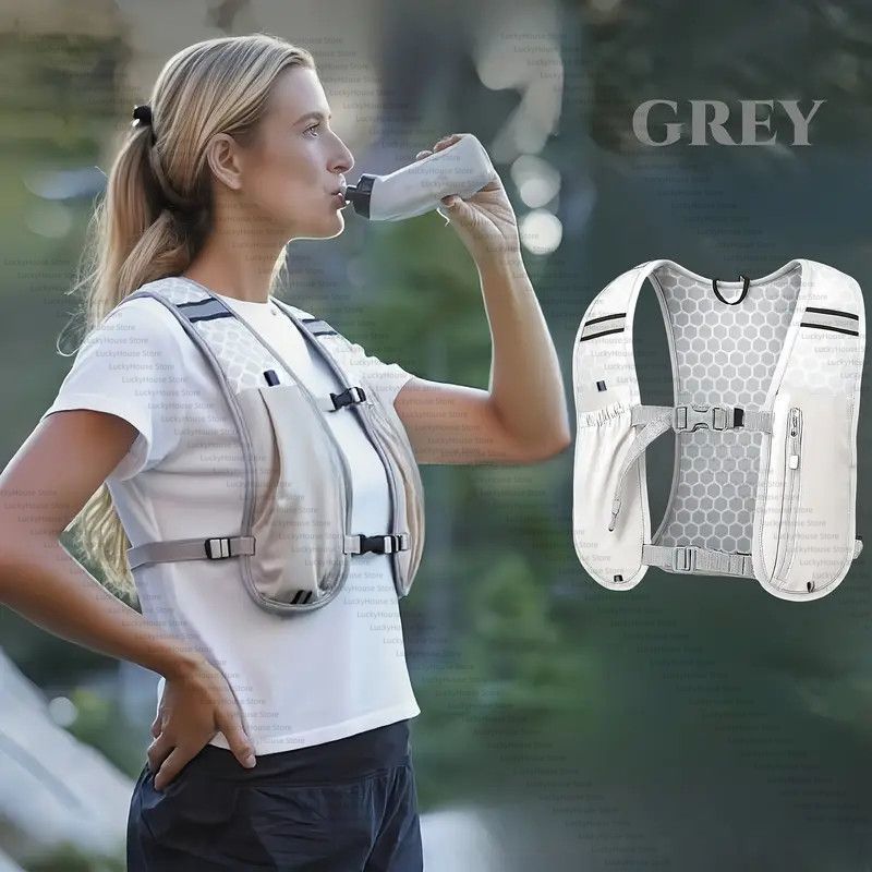 حقيبة ظهر خفيفة الوزن مزودة بح - مراجعة Hydration Vest وسعره