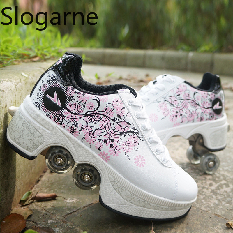 النساء 4 عجلات تشوه زلاجات دوا - مراجعة Running Shoes Women وسعره