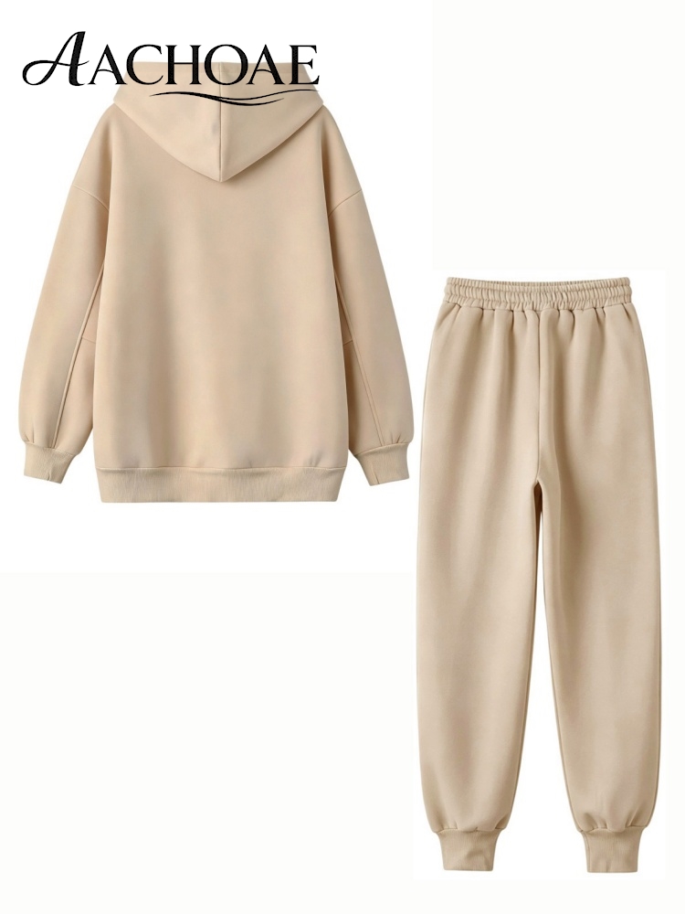 طقم رياضي نسائي من AACHOAE، ست - مراجعة Joggers Pants وسعره