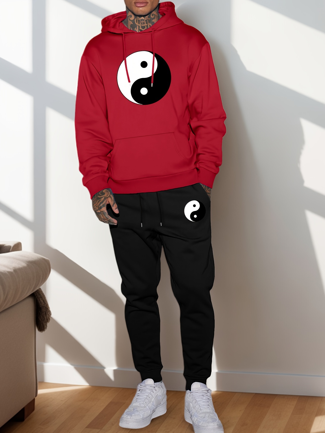 طقم رياضي رجالي 2026 بتصميم رم - مراجعة Joggers Pants وسعره