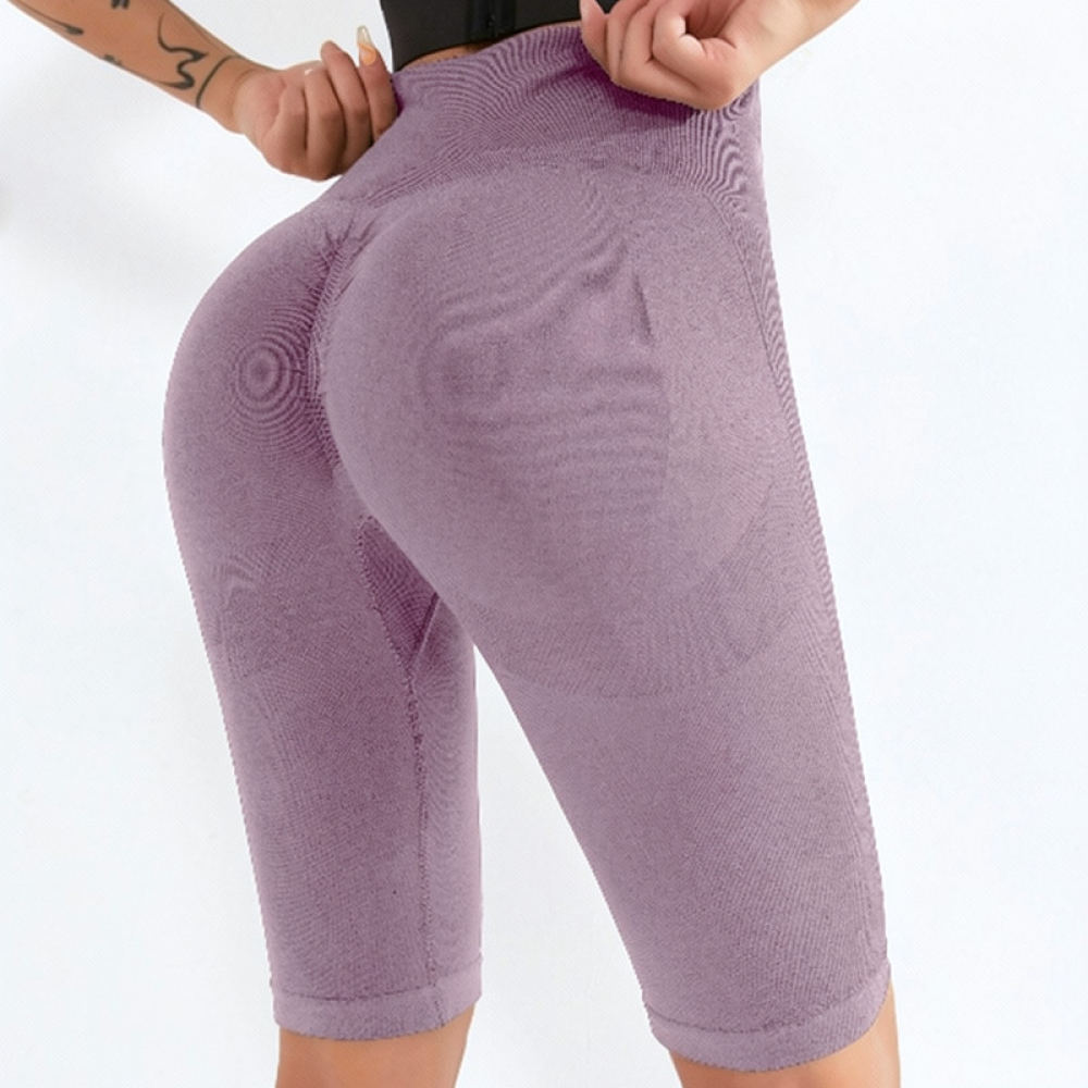 شورت يوغا نسائي بخصر عالٍ لرفع - مراجعة Running Gear Junior وسعره