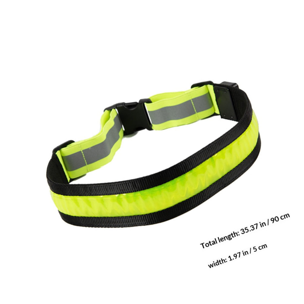 حزام جري عاكس للضوء مزود بمصاب - مراجعة Running Visibility Gear وسعره